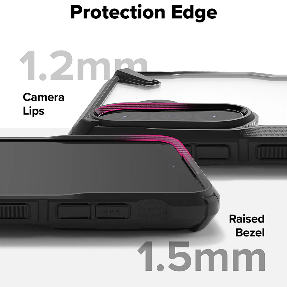 Hülle für Samsung Galaxy A56 A566 / A36 A366, Ringke, Fusion X, Schwarz