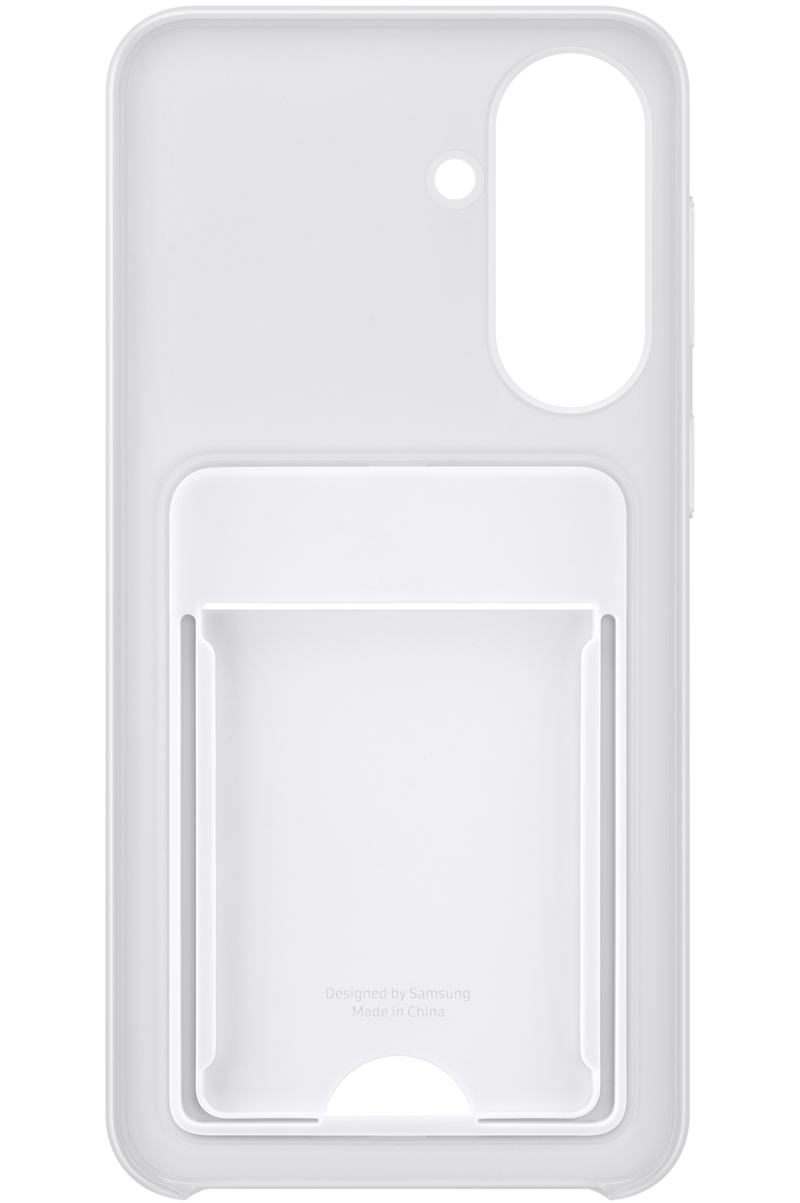 Hülle für Samsung Galaxy A37 5G, Kartenfach Case, Grau EF-OA376TJEGWW
