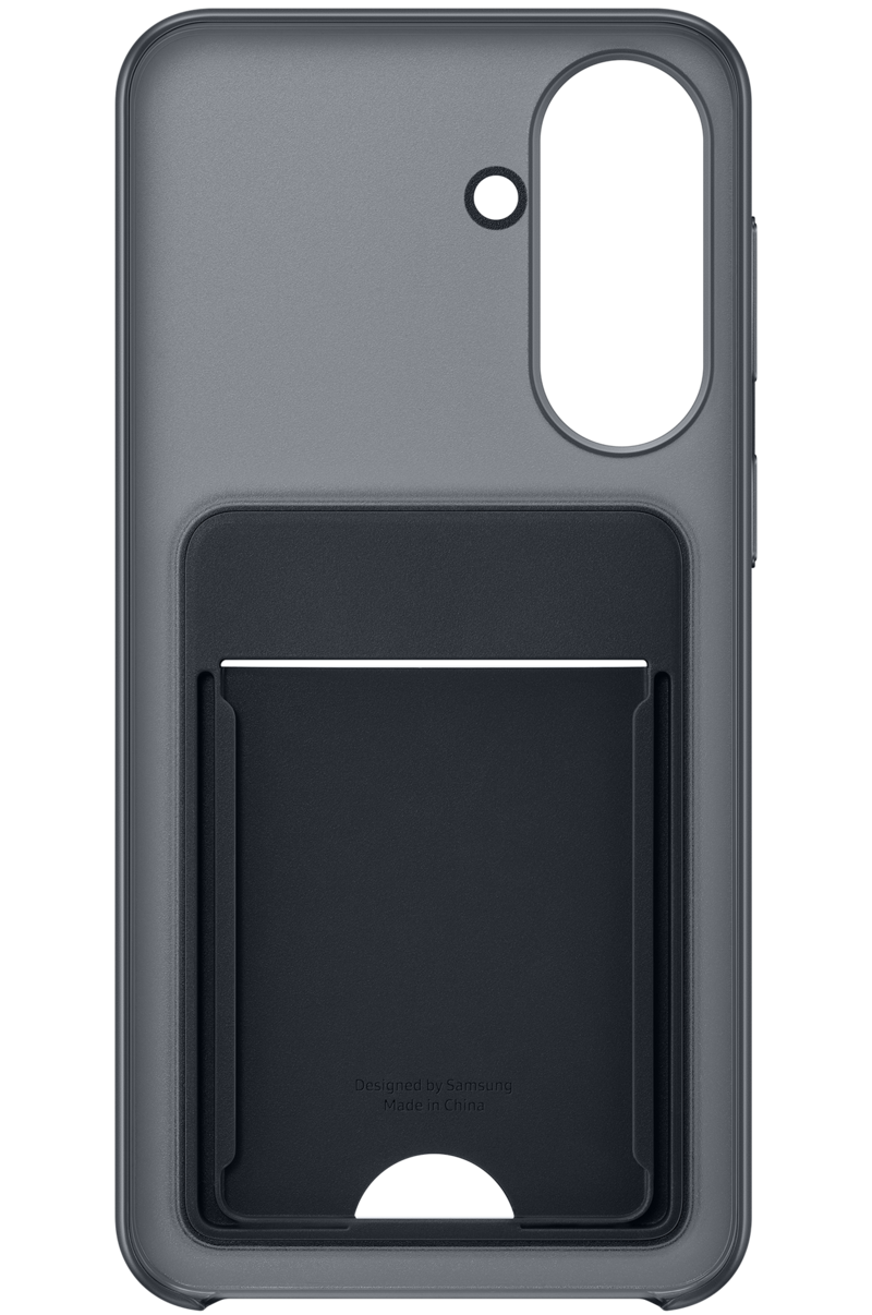 Hülle für Samsung Galaxy A37 5G, Kartenfach Case, Schwarz EF-OA376TBEGWW