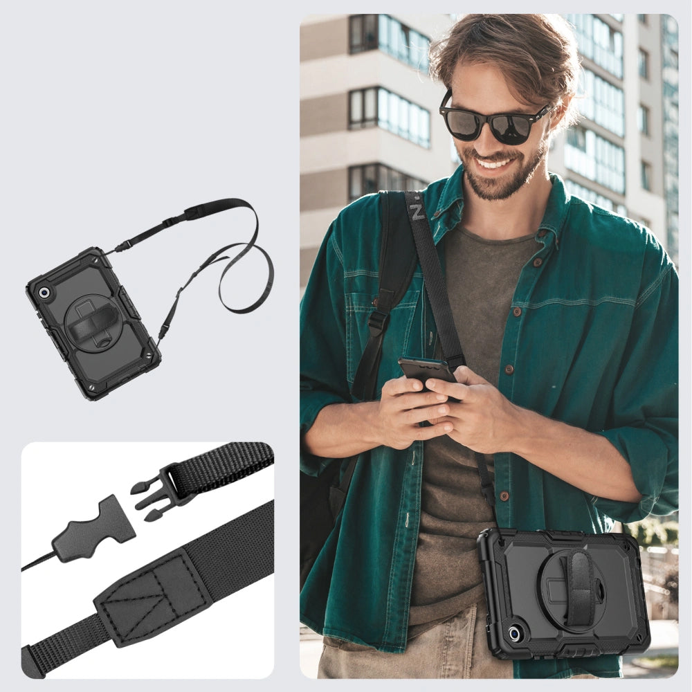 Coque pour Samsung Galaxy Tab A11 / Tab A9, Tech-Protect, Solid, Noire