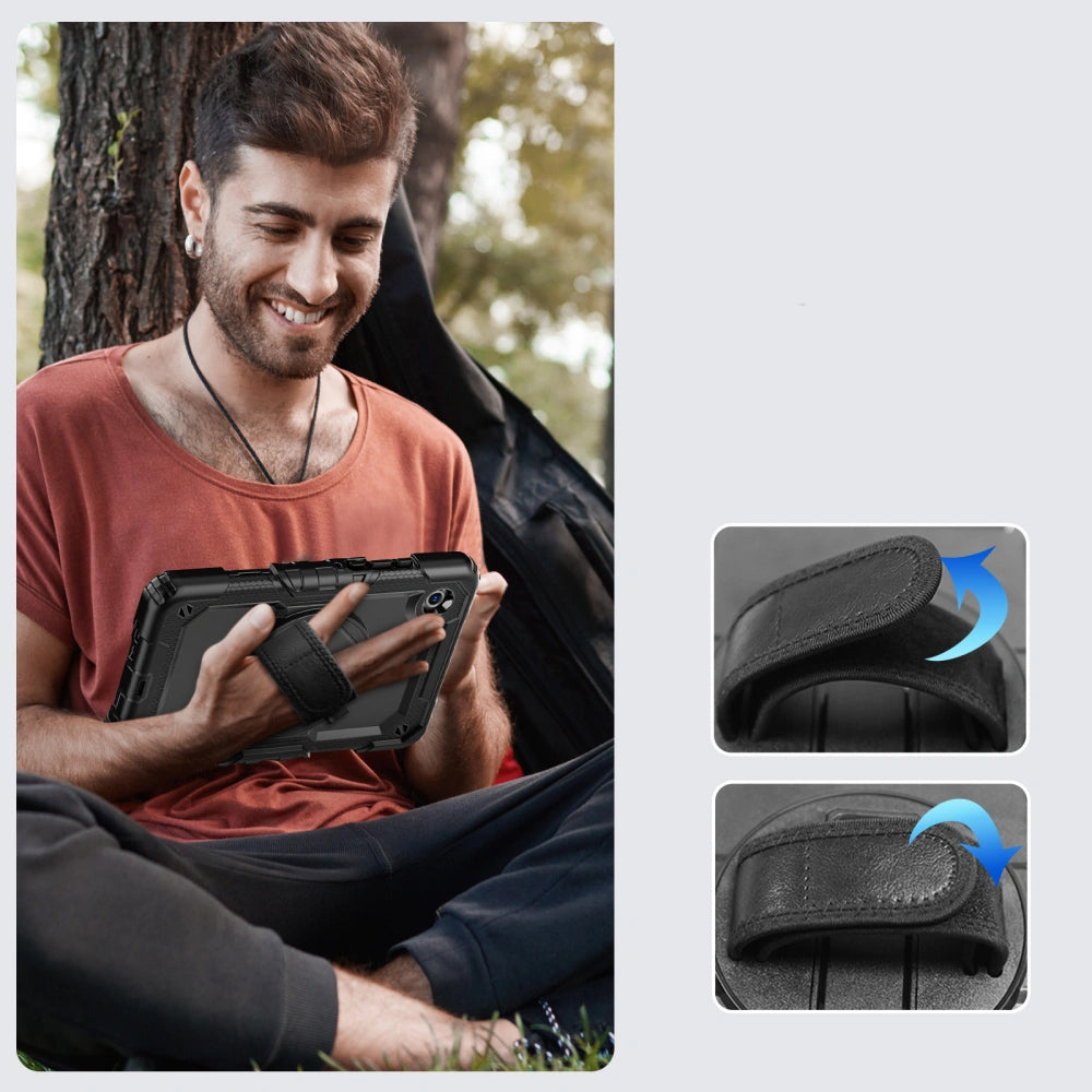 Hoes voor Samsung Galaxy Tab A11+ / Tab A9+, Tech-Protect, Solid, Zwart
