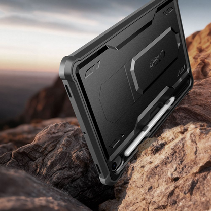Hülle für Samsung Galaxy Tab S10 Lite / Tab S10 FE / Tab S9, Tech-Protect, Kevlar Pro, Schwarz