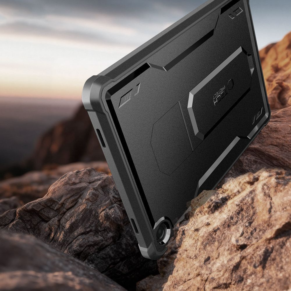 Étui pour Samsung Galaxy Tab A11+ / Tab A9+, Tech-Protect, Kevlar Pro, Noir
