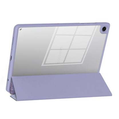 Étui pour Samsung Galaxy Tab A11 / Tab A9, Tech-Protect, SC PEN Hybrid, Violet