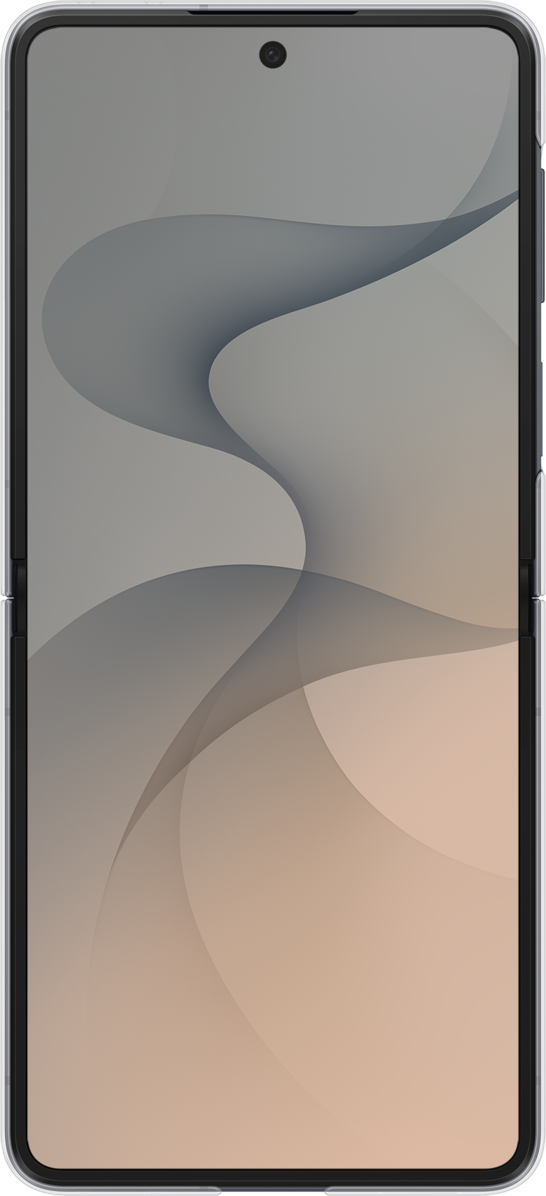 Hülle für Samsung Galaxy Z Flip8 F776, FlipSuit Case, Grau EF-FF776CJEGWW