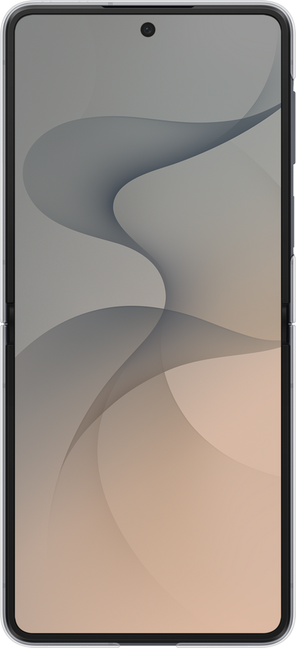 Hülle für Samsung Galaxy Z Flip8 F776, FlipSuit Case, Grau EF-FF776CJEGWW