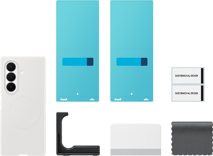 Coque pour Samsung Galaxy Z Fold8 Ultra F976, Silicone Magnet Case, Blanche EF-EF976CWEGWW