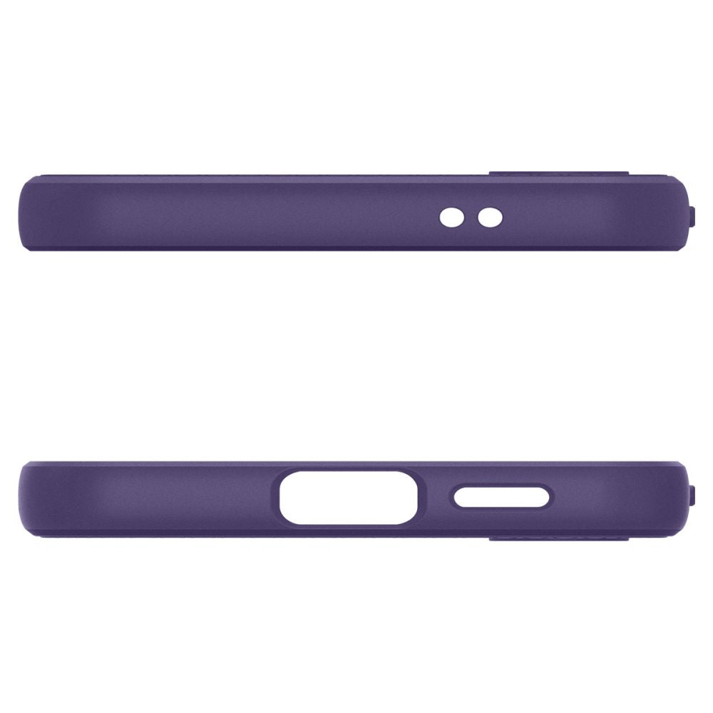 Etui pour Samsung Galaxy S24 S921, Spigen, Liquid Air, Purple ACS07451 