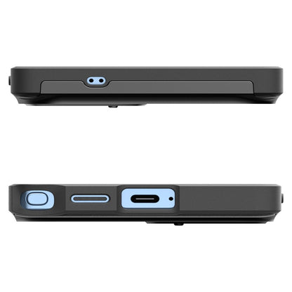 Hülle für Samsung Galaxy S25 Ultra S938, Spigen, OPTIK ARMOR, Schwarz ACS08969