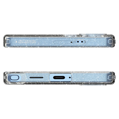Hülle für Samsung Galaxy S25 Ultra S938, Spigen, Liquid Crystal Glitter, Transparent ACS08950