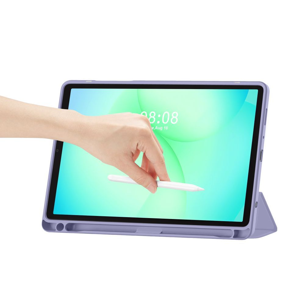 Étui pour Samsung Galaxy Tab A11 / Tab A9, Tech-Protect, SC PEN Hybrid, Violet