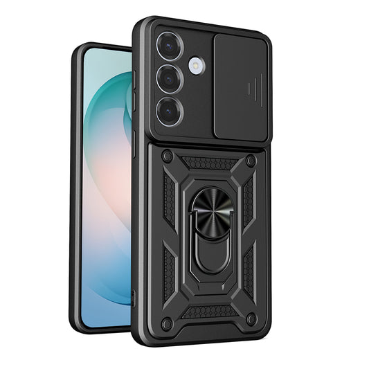 Hoes voor Samsung Galaxy S26 Plus S947, Techsuit, CamShield, Zwart
