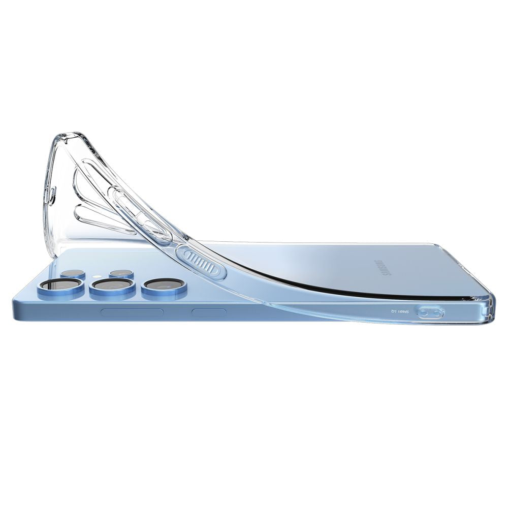 Hoes voor Samsung Galaxy S25 Ultra S938, Spigen, Liquid Crystal, Transparant ACS08948