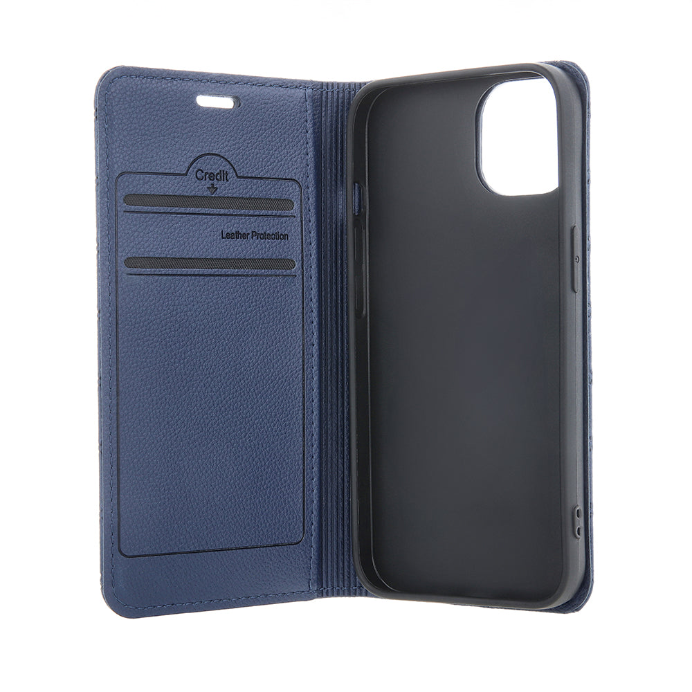 Coque pour Samsung Galaxy A56 A566, OEM, Smart Caro, Bleu marine