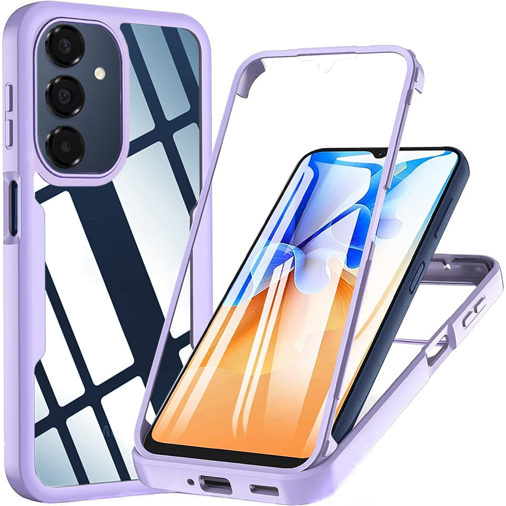 Hülle für Samsung Galaxy A17 5G / A16 5G A166 / A16 4G A165, Techsuit, ColorVerse 360, Lila
