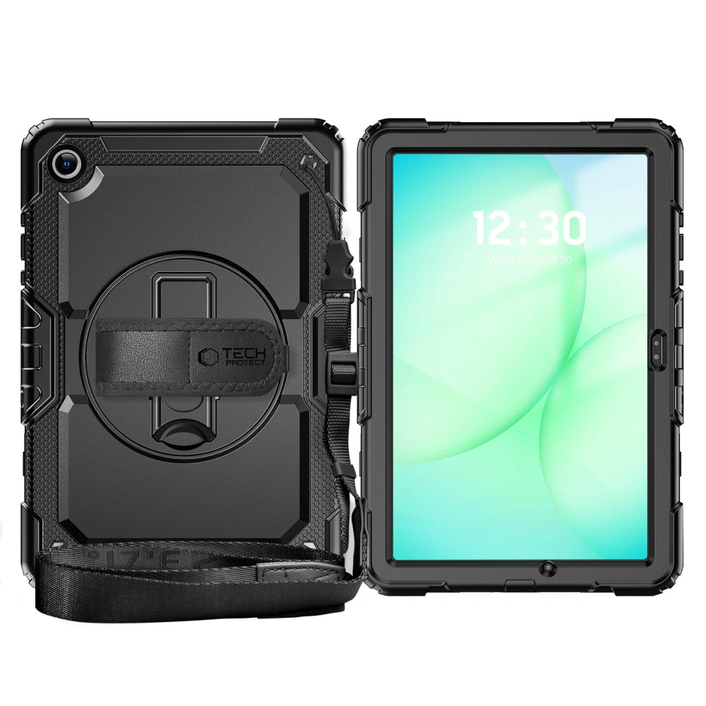 Hoes voor Samsung Galaxy Tab S10 FE+, Tech-Protect, Solid, Zwart