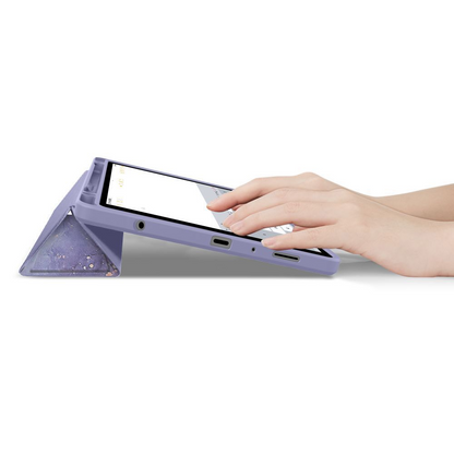Hoes voor Samsung Galaxy Tab A11+ / Tab A9+, Tech-Protect, SC PEN Hybrid, Violet