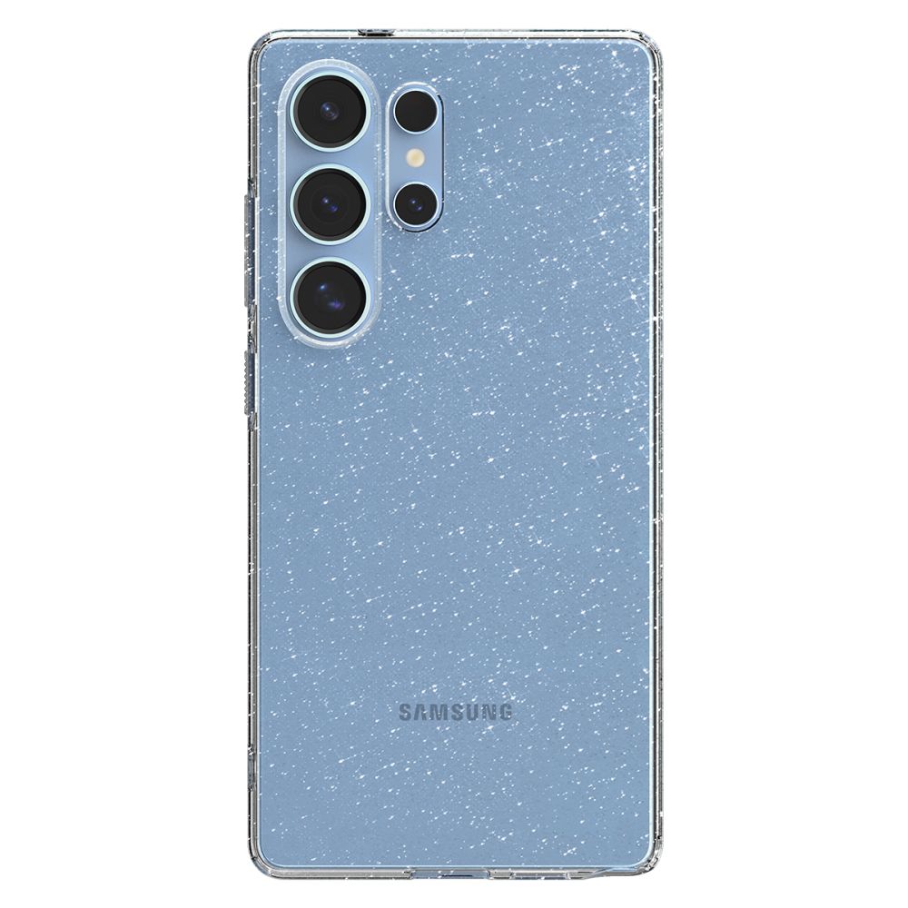 Hülle für Samsung Galaxy S25 Ultra S938, Spigen, Liquid Crystal Glitter, Transparent ACS08950