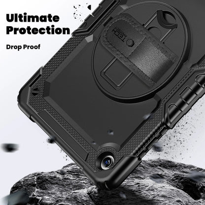 Hoes voor Samsung Galaxy Tab A11+ / Tab A9+, Tech-Protect, Solid, Zwart