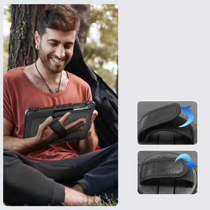 Hoes voor Samsung Galaxy Tab S10 FE+, Tech-Protect, Solid, Zwart