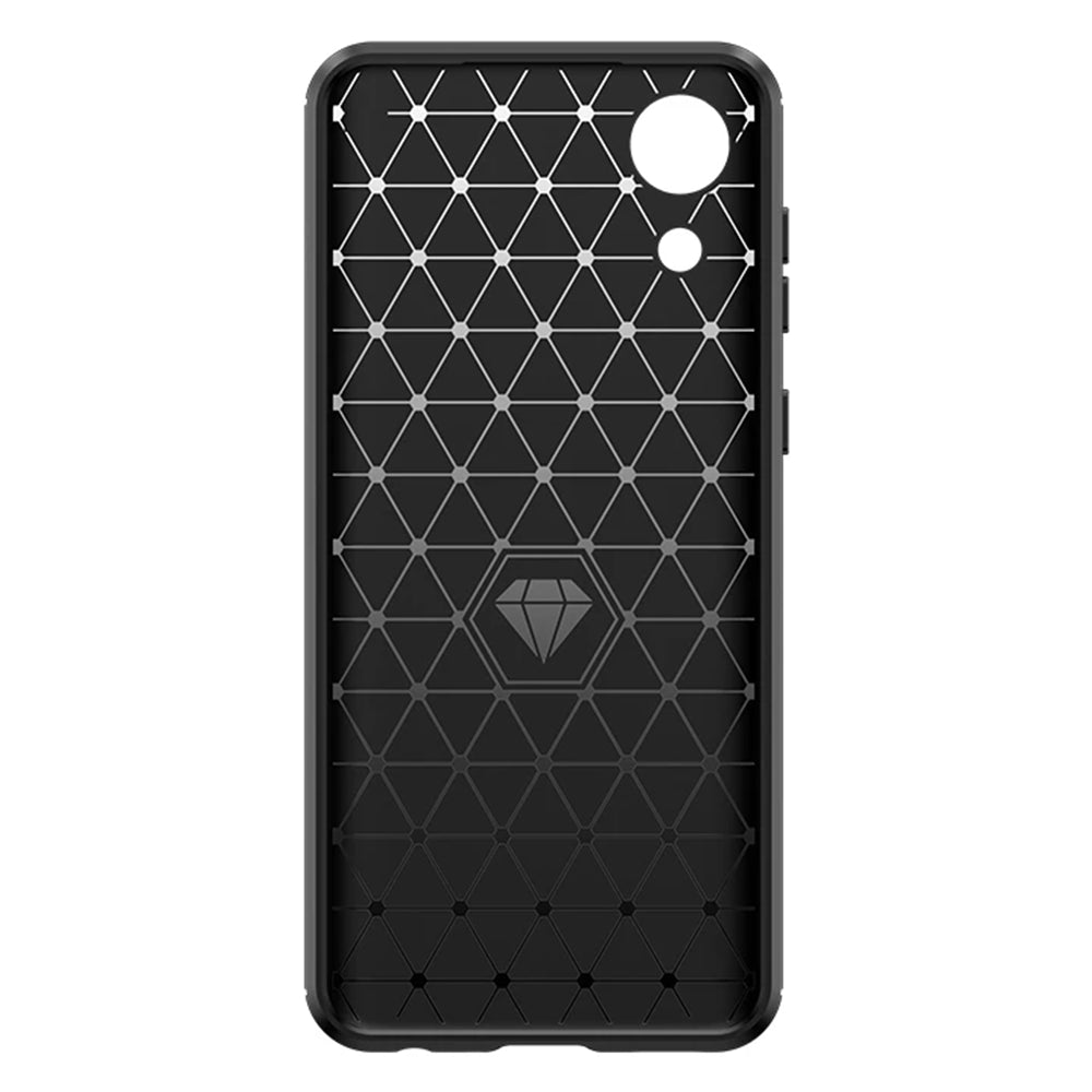 Hoes voor Samsung Galaxy A03 Core A032, Techsuit, Carbon, Zwart