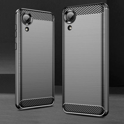 Hoes voor Samsung Galaxy A03 Core A032, Techsuit, Carbon, Zwart