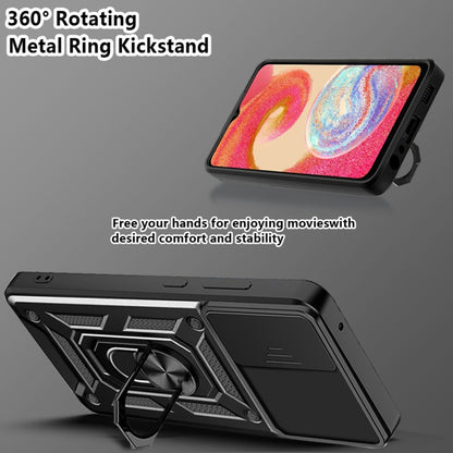 Coque pour Samsung Galaxy A04e A042 / M04 M045, Techsuit, CamShield, Noire