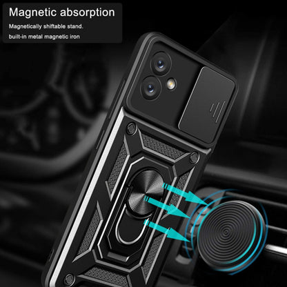 Coque pour Samsung Galaxy A04e A042 / M04 M045, Techsuit, CamShield, Noire
