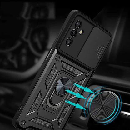 Coque pour Samsung Galaxy A04s A047 / A13 5G A136, Techsuit, CamShield, Noire