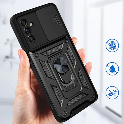 Coque pour Samsung Galaxy A04s A047 / A13 5G A136, Techsuit, CamShield, Noire