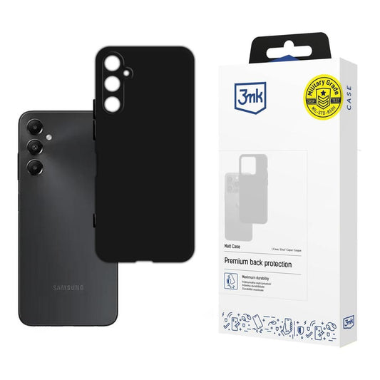 Coque pour Samsung Galaxy A05s A057, 3MK, Noire Mate