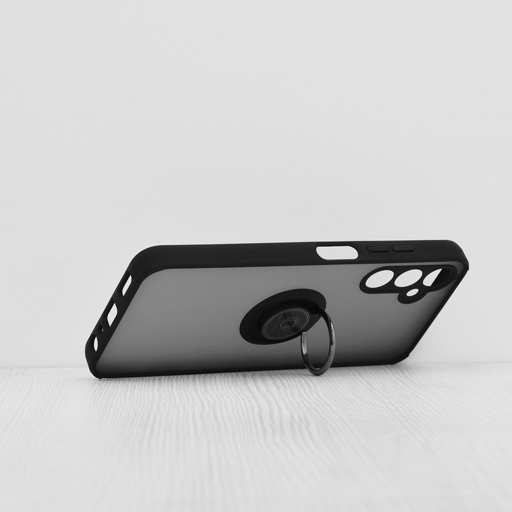 Hülle für Samsung Galaxy A05s A057, Techsuit, Glinth, Schwarz