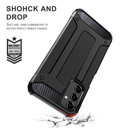 Coque pour Samsung Galaxy A05s A057, Techsuit, Hybrid Armor, Noire