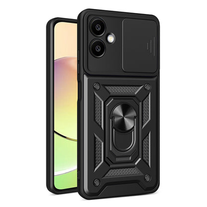 Coque pour Samsung Galaxy A06 A065, Techsuit, CamShield, Noire