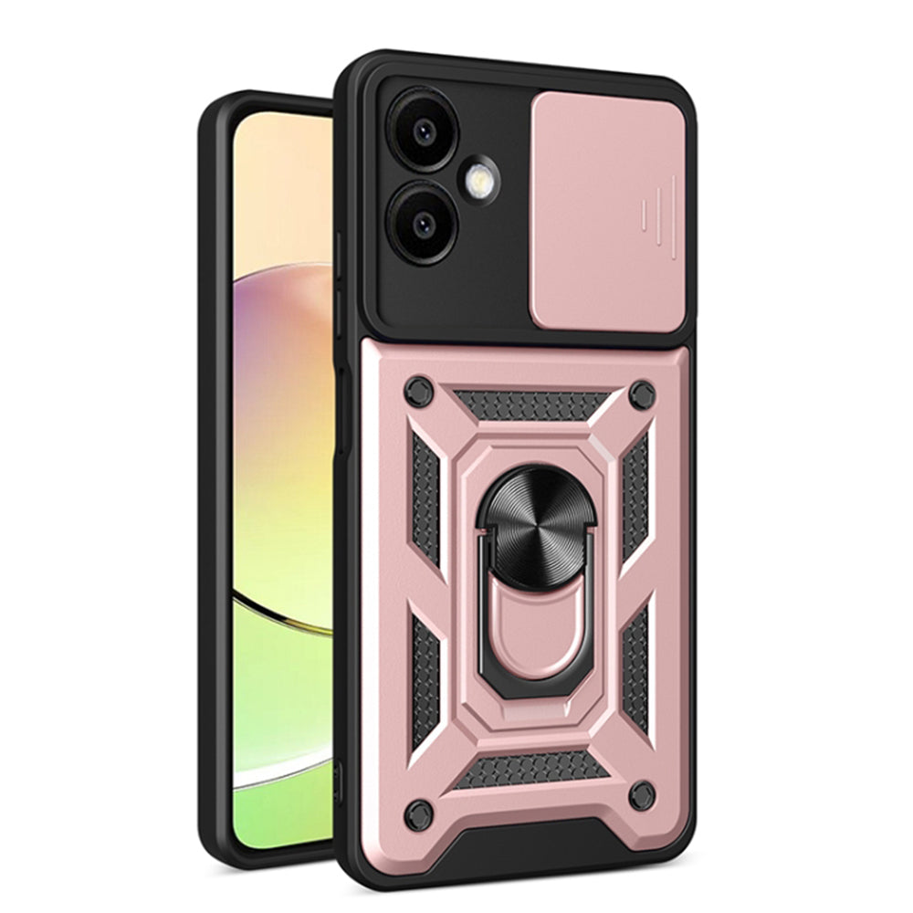 Hoes voor Samsung Galaxy A06 A065, Techsuit, CamShield, Roze