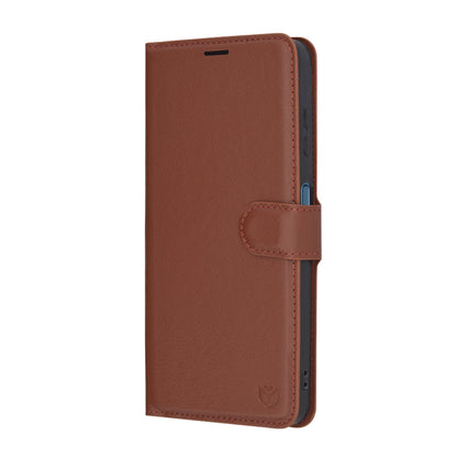 Coque pour Samsung Galaxy A06 A065, Techsuit, Leather Folio, Marron