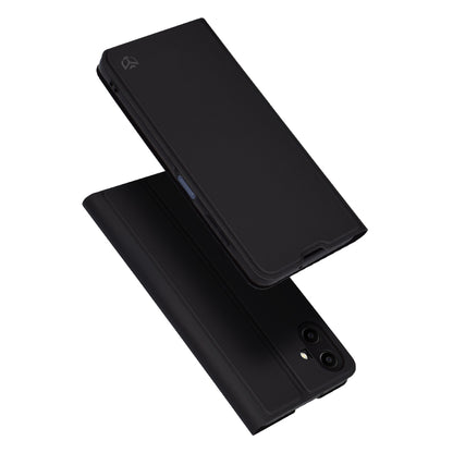 Hoes voor Samsung Galaxy A06 A065, Techsuit, Magskin Book, Zwart