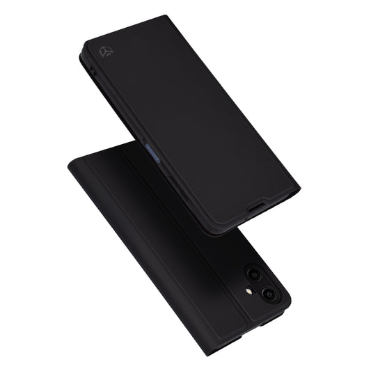 Coque pour Samsung Galaxy A06 A065, Techsuit, Magskin Book, Noire