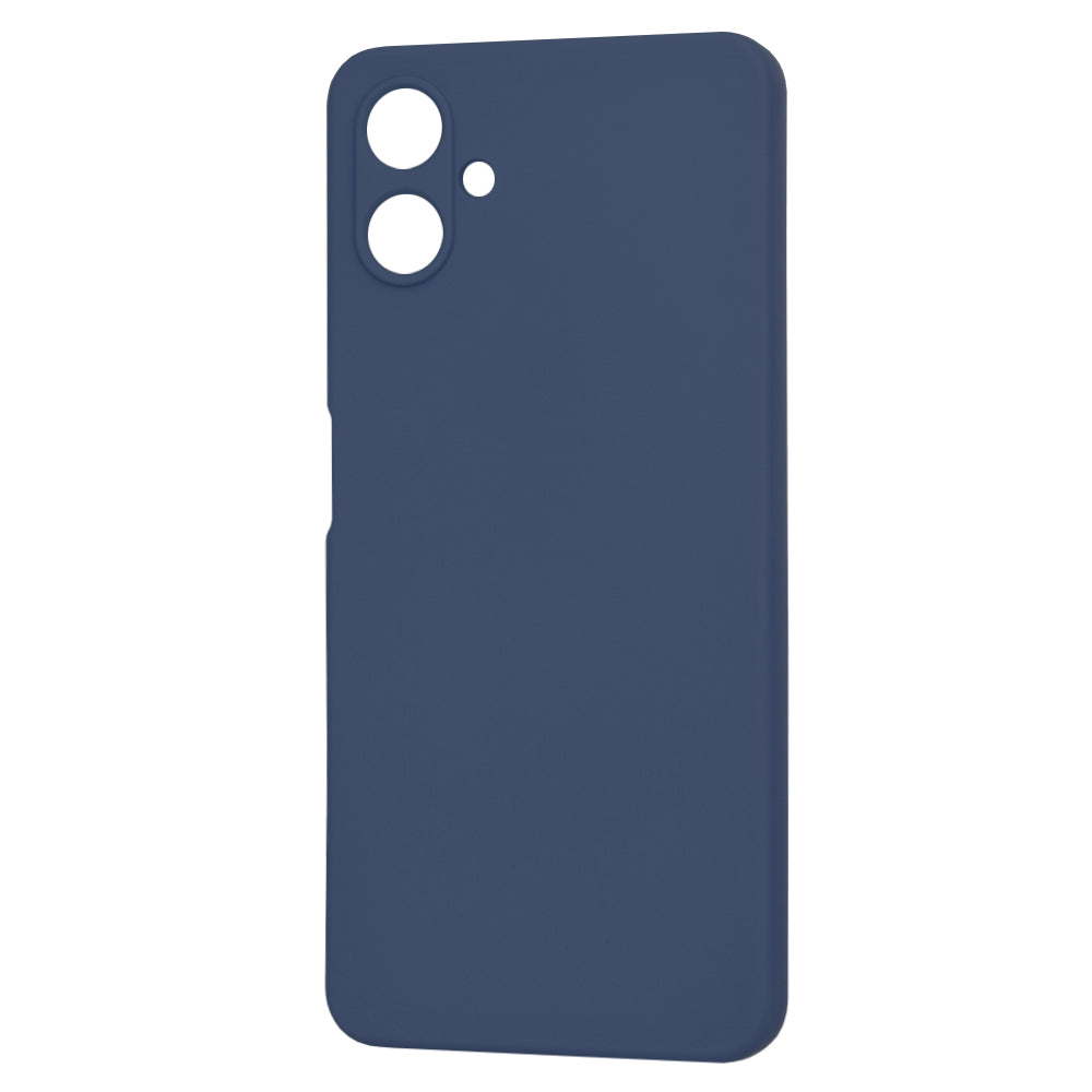 Coque pour Samsung Galaxy A06 A065, Techsuit, SoftFlex, Bleu marine