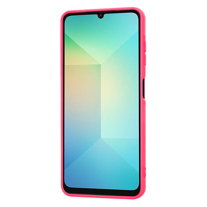 Hülle für Samsung Galaxy A06 A065, Techsuit, SoftFlex, Dunkelrosa