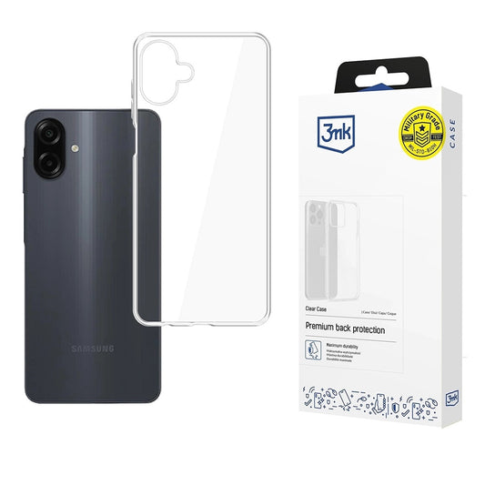 Hoes voor Samsung Galaxy A07 4G A075, 3MK, Clear, Transparant
