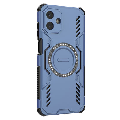 MagSafe-Hülle für Samsung Galaxy A07 4G A075, Techsuit, ArmorMag, Blau