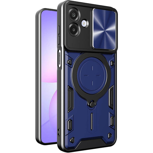 Hülle für Samsung Galaxy A07 4G A075, Techsuit, CamGuard Pro, Blau
