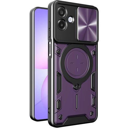Hülle für Samsung Galaxy A07 4G A075, Techsuit, CamGuard Pro, Lila