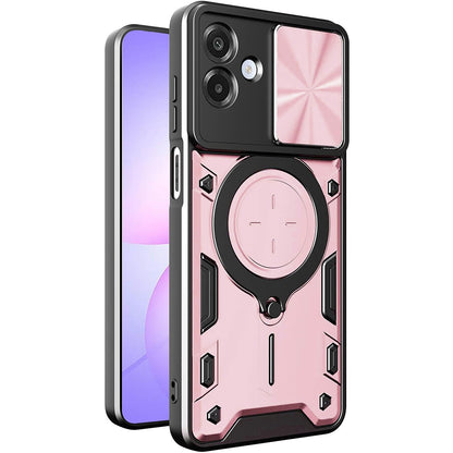 Hülle für Samsung Galaxy A07 4G A075, Techsuit, CamGuard Pro, Rosa
