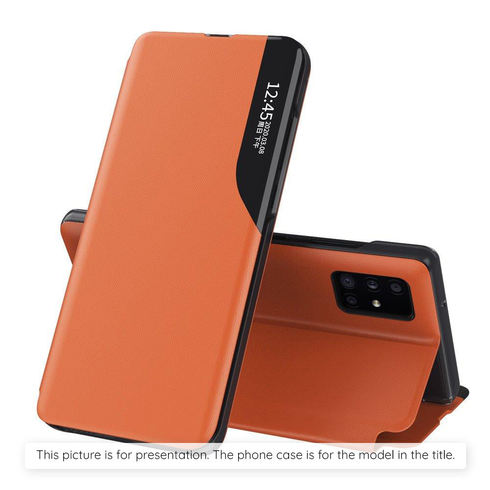 Hoes voor Samsung Galaxy A07 4G A075, Techsuit, eFold, Oranje