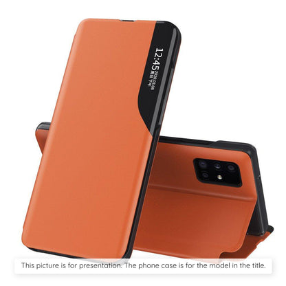 Hoes voor Samsung Galaxy A07 4G A075, Techsuit, eFold, Oranje