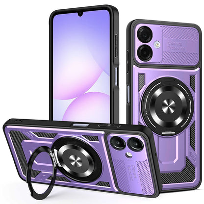 Hülle für Samsung Galaxy A07 4G A075, Techsuit, RuggedCam, Lila