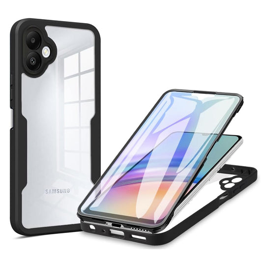 Coque pour Samsung Galaxy A07 4G A075, Techsuit, ColorVerse 360, Noire