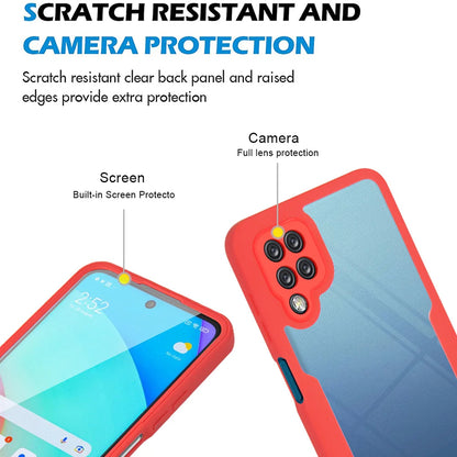 Coque pour Samsung Galaxy A12 A125, Techsuit, ColorVerse 360, Noire
